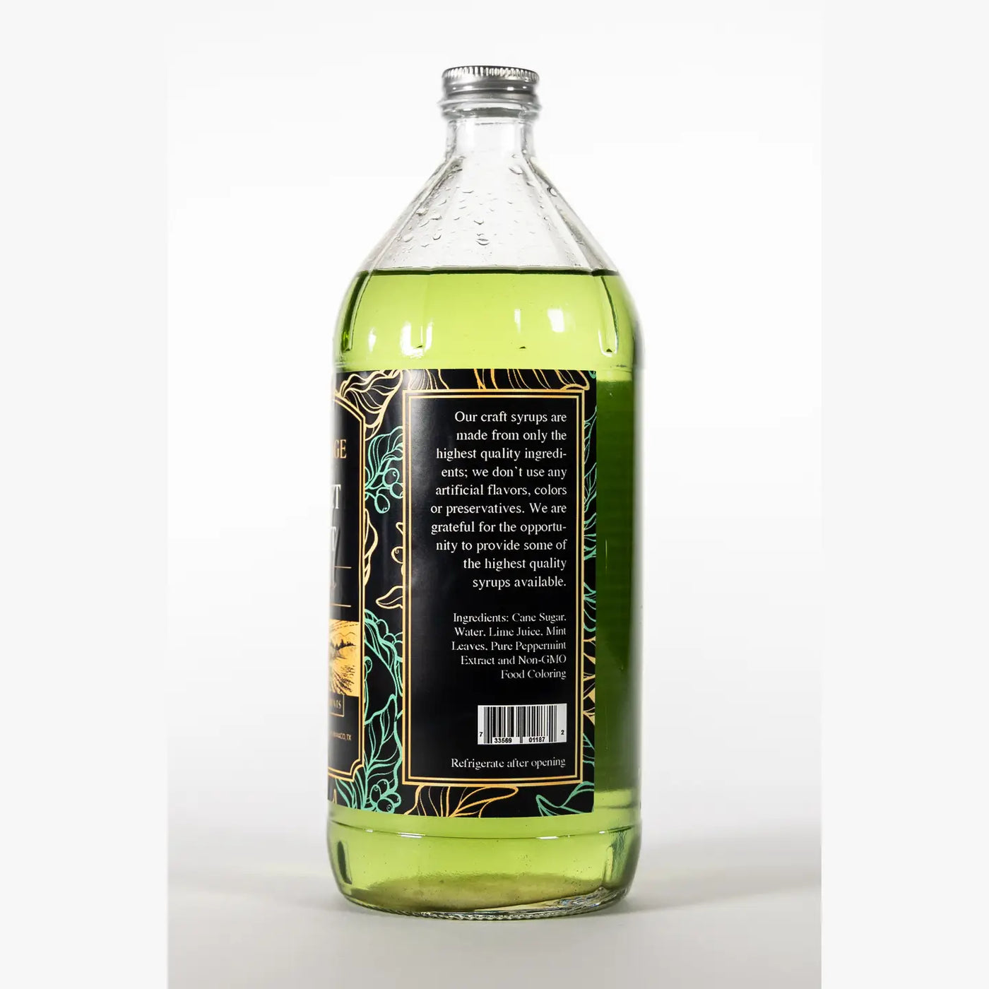32oz Sweet Mint Syrup