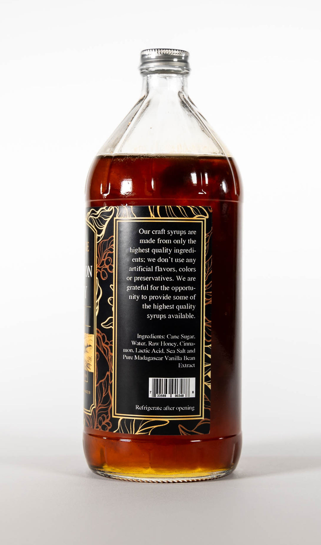 32oz Handcrafted Premium Hazelnut Coffee Syrup – Heritage Food