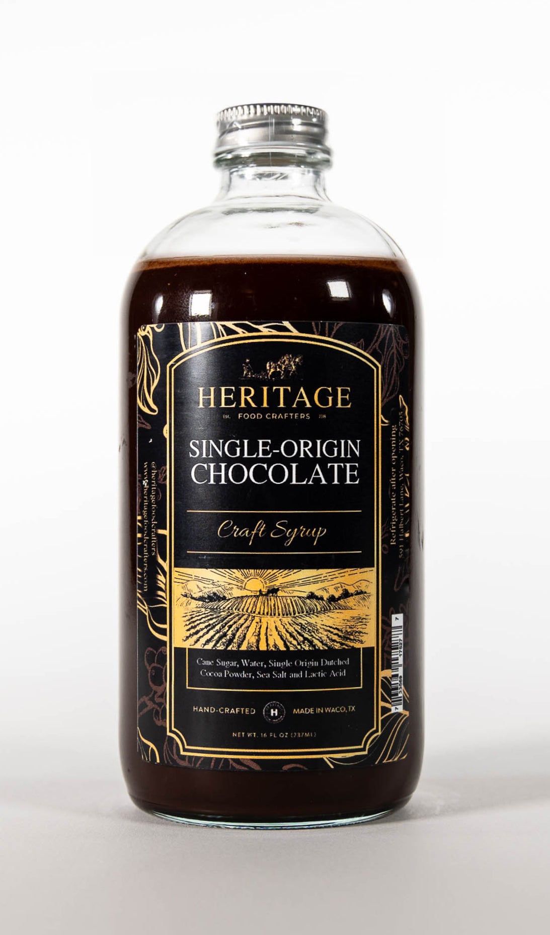 16oz Craft Chocolate Syrup – Heritage Food Crafters