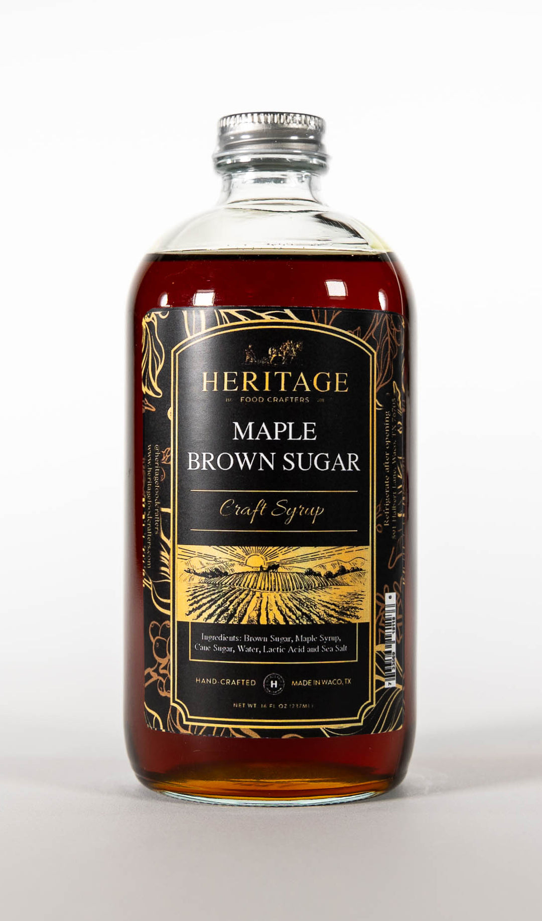 16oz Maple Brown Sugar Syrup