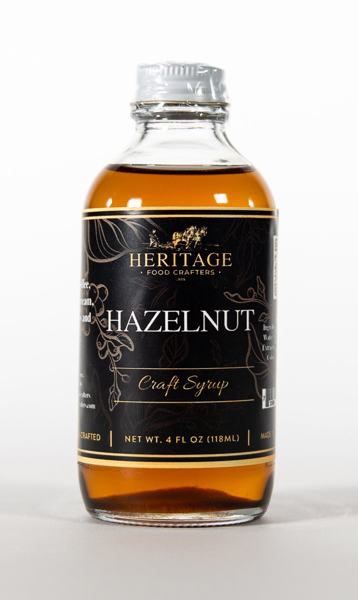 4oz Hazelnut Syrup