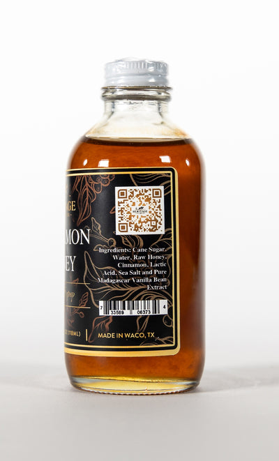 4oz Cinnamon Honey Syrup