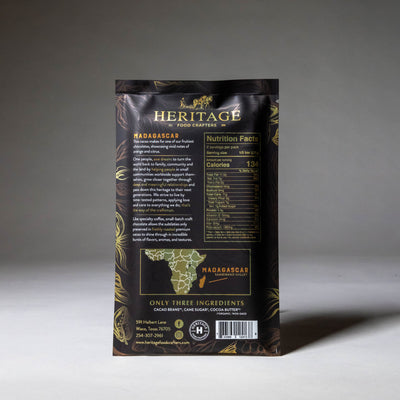 72% Madagascar Chocolate Bar 50g
