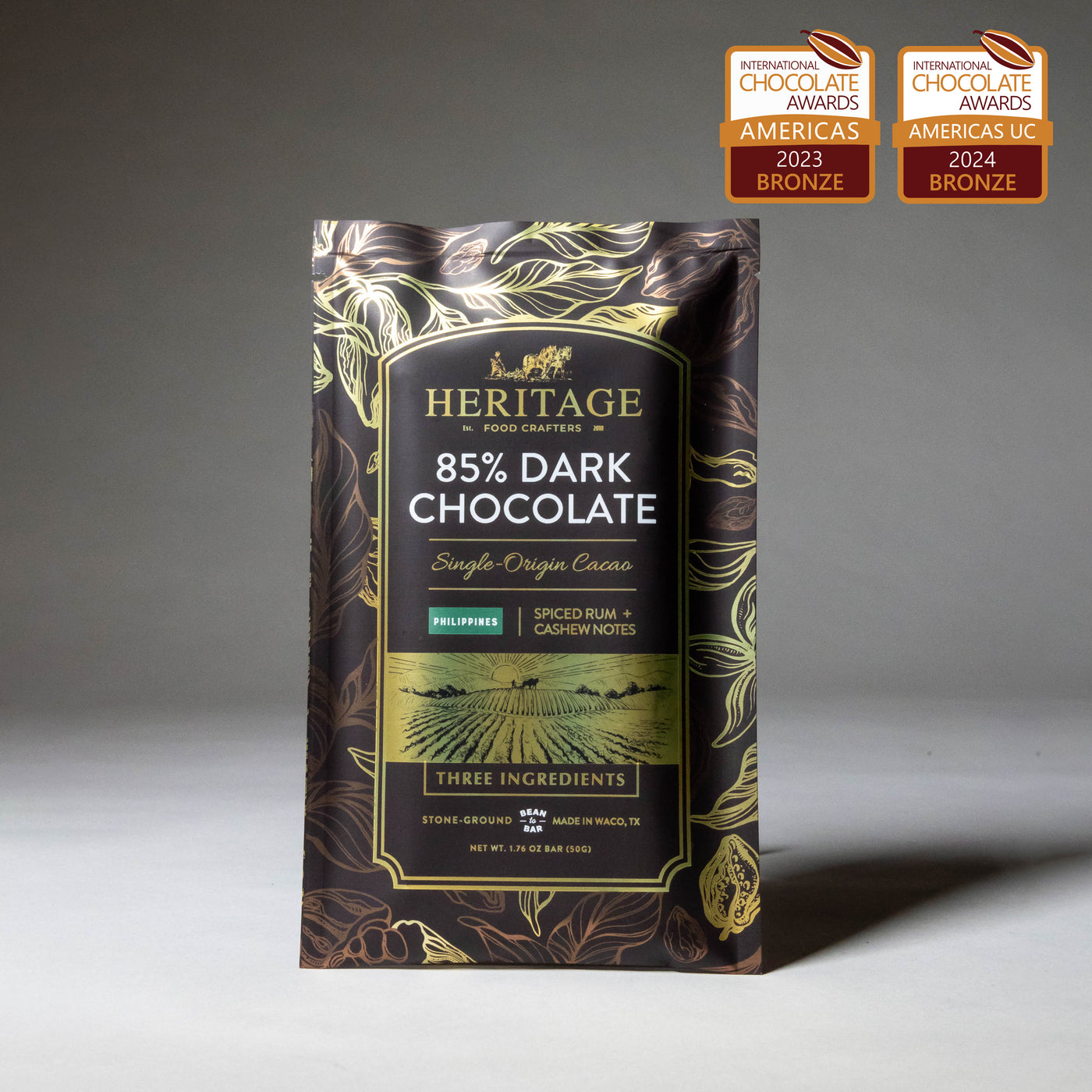 85% Philippines Chocolate Bar 50g