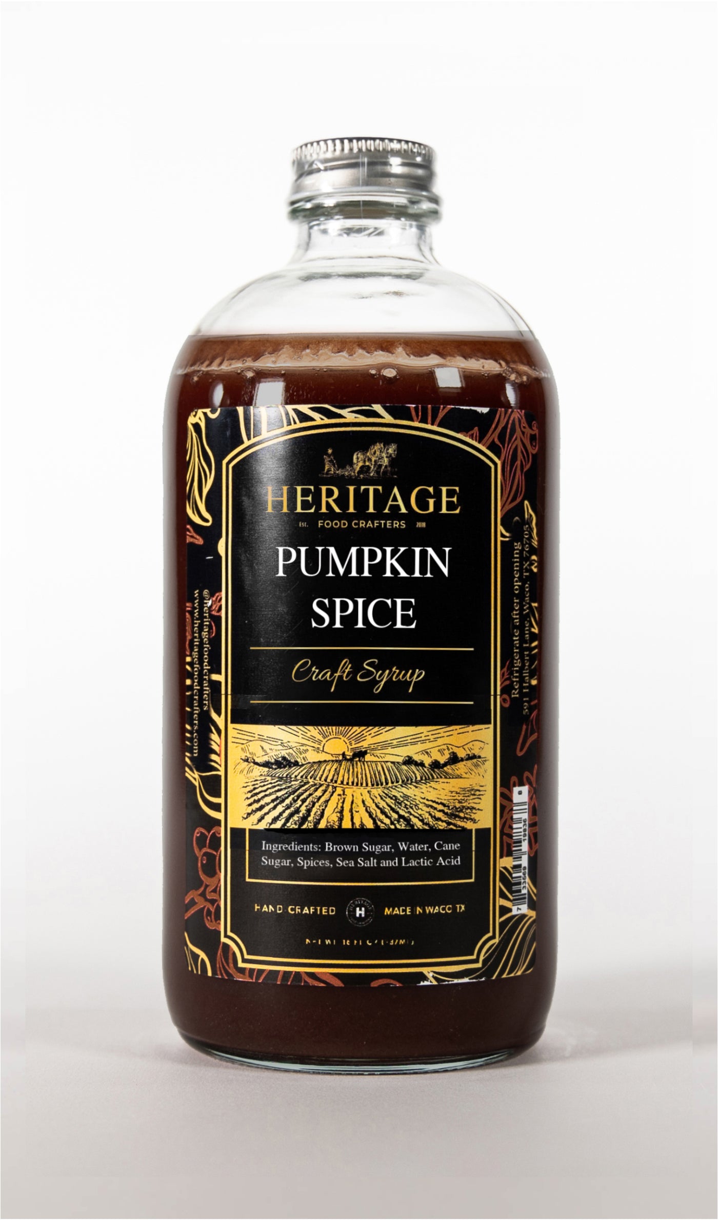 16oz Pumpkin Spice Syrup